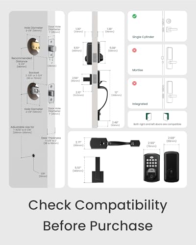 30% Off DESLOC A100F Smart Lock – Fingerprint & Keyless - Image 7