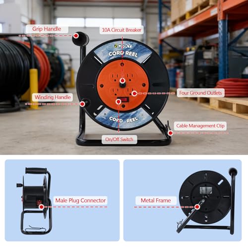 20% Off Zorky Extension Cord Reel - Image 3