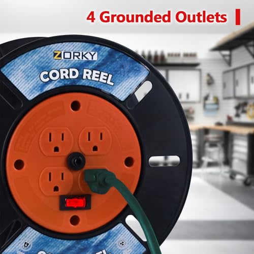 20% Off Zorky Extension Cord Reel - Image 5