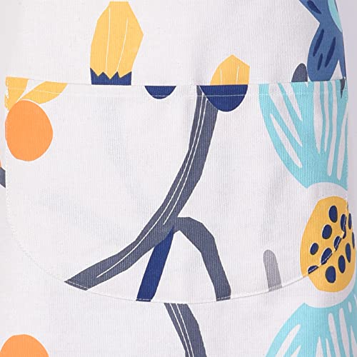 50% Off 2-Pack Floral Aprons with Pockets - Image 8