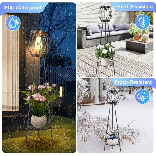 11% Off 2 Pack Solar Lights with Plant Stands - Image 5