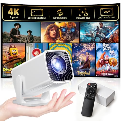 20% Off Mini Projector 1080P Full HD with 270° Rotation - Image 2