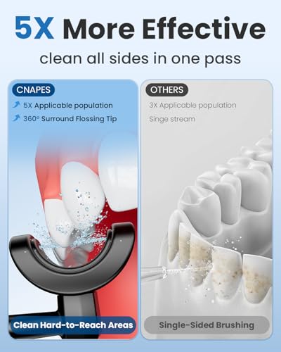 Save 50% on Wireless U-Shape Dental Water Flosser - Image 3