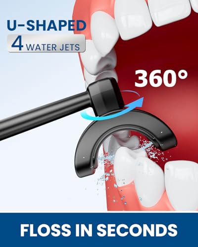 Save 50% on Wireless U-Shape Dental Water Flosser - Image 4