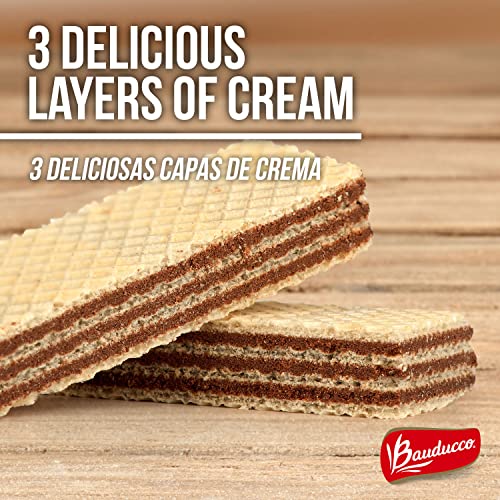 Bauducco Hazelnut Wafers - Crispy Wafer Cookies, 5 oz - Image 6