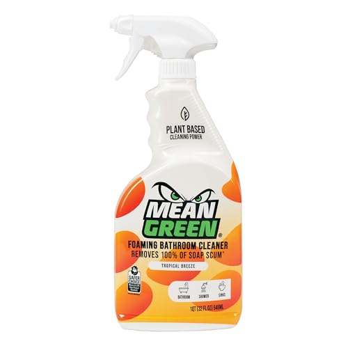 Mean Green Foaming Bathroom Cleaner Spray, 32 oz – Price Drop - Image 2