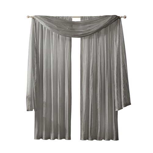 33% Off Elrene Faux Silk Curtain & Valance Set - Image 2