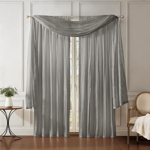 33% Off Elrene Faux Silk Curtain & Valance Set - Image 3