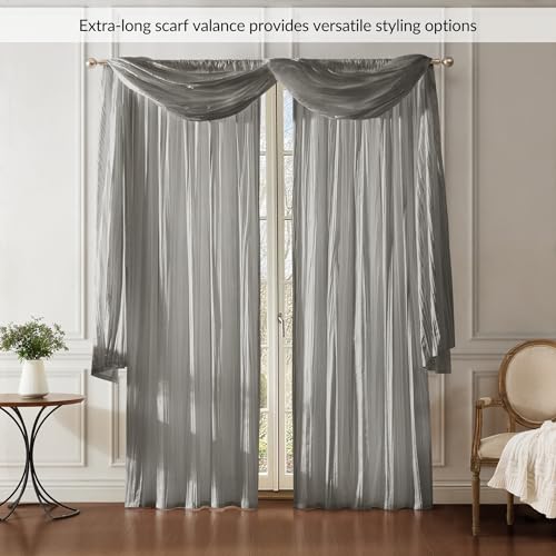 33% Off Elrene Faux Silk Curtain & Valance Set - Image 5