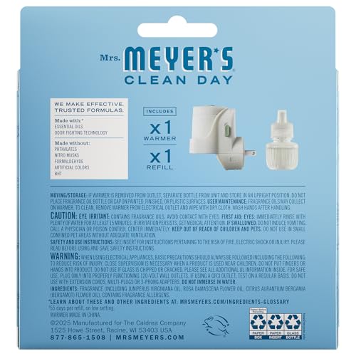 26% Off Mrs. Meyer's Scented Oil Diffuser Kit Rain Water - Image 3