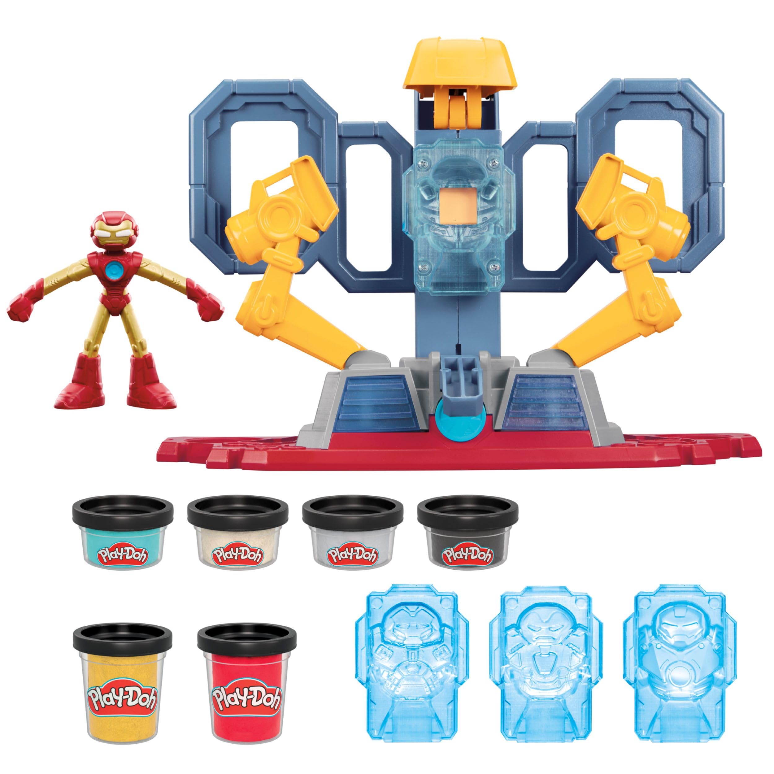 49% Off Play-Doh Marvel Iron Man Armor Maker Lab Playset