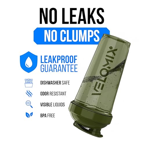 59% Off VELOMIX 2-Pack 28 oz Protein Shaker Bottles - Image 4