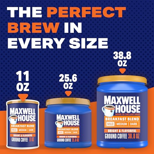 Maxwell House Breakfast Blend Ground Coffee, 11 oz - Image 7