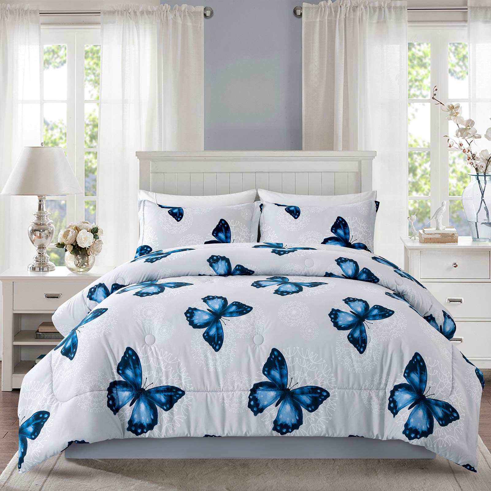 Save 44% on ARTALL Butterfly 3-Piece Comforter Set