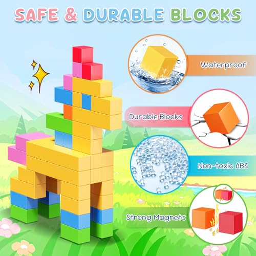 50% Off Magnetic Building Blocks for Toddlers - Image 3