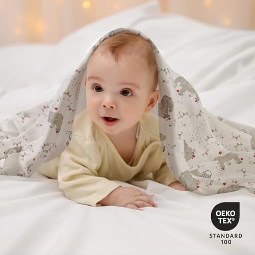 50% Off Muslin Baby Burp Cloths 6-Pack – Ultra Soft & Large - Image 4
