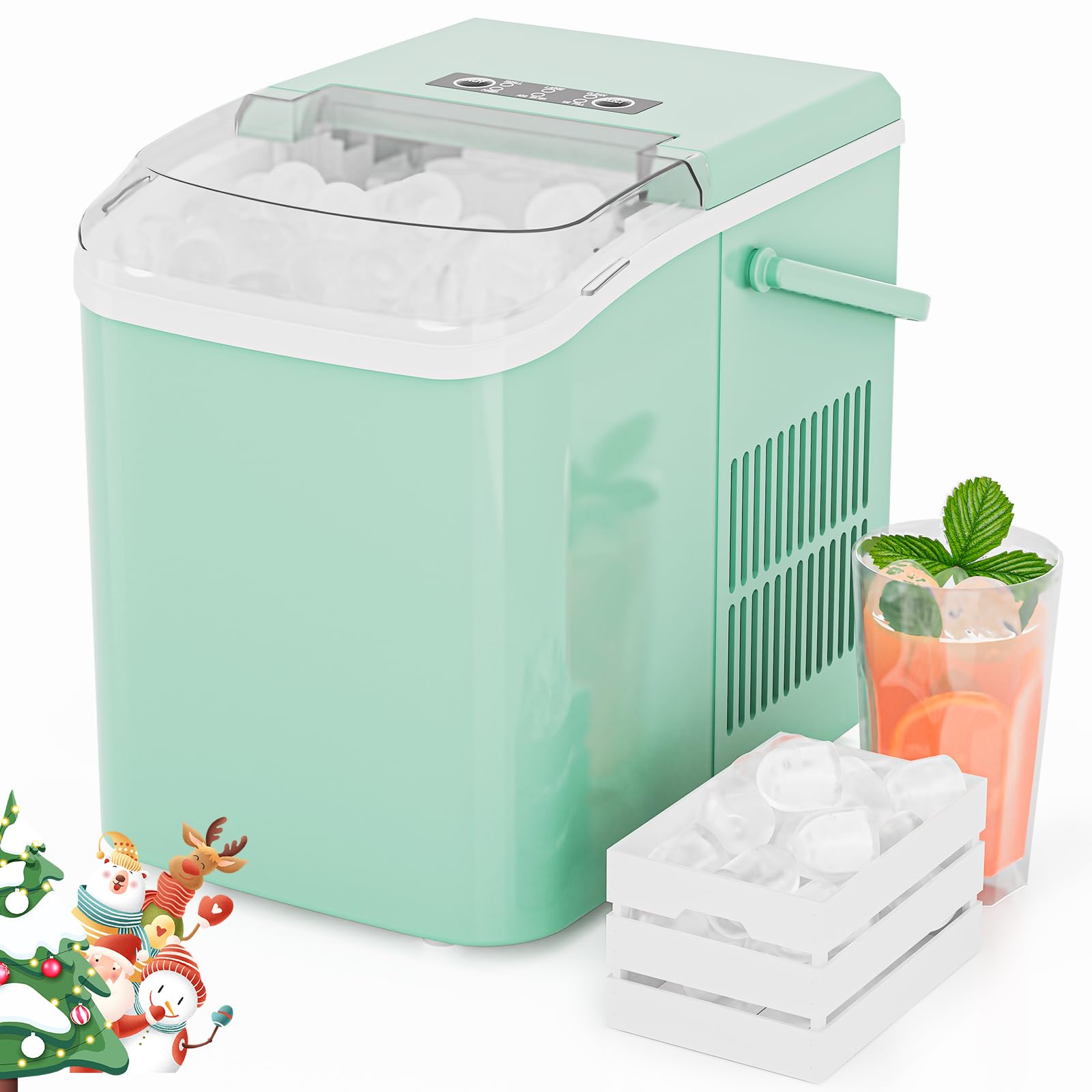 44% Off Portable Ice Machine Makes Ice in 6 Mins