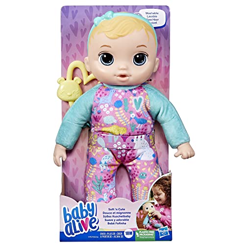 Baby Alive Soft 'n Cute Doll - Cuddly & Washable - Image 3