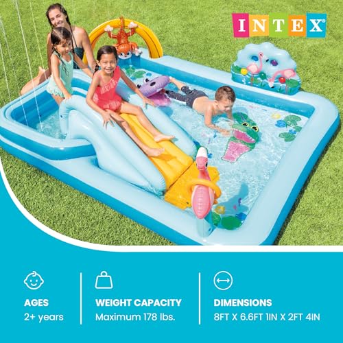 17% Off Intex Inflatable Jungle Adventure Play Pool - Image 3
