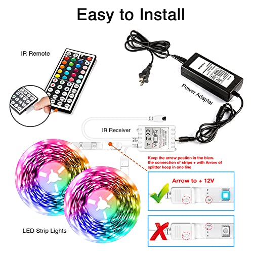12% Off dalattin 100ft LED Strip Lights with Remote - Image 3