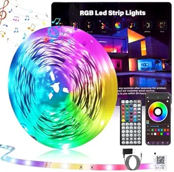 11% Off GANZQH 100FT LED Lights with Music Sync & App