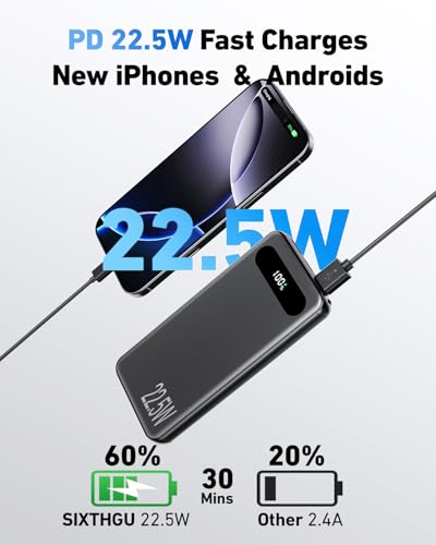 32% Off VANYUST 22.5W 10000mAh Portable Charger - Image 3