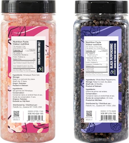 5% Off Soeos Himalayan Pink Salt & Black Peppercorn Set - Image 3
