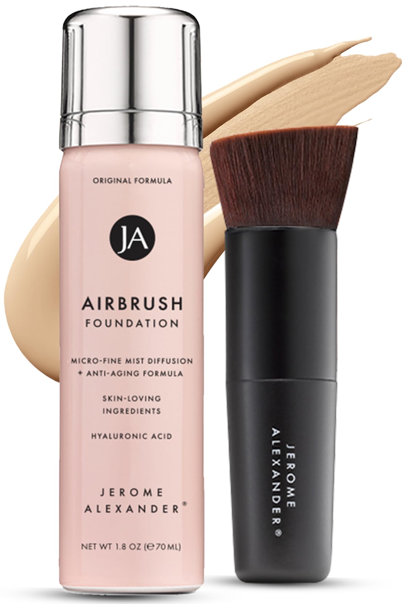 53% Off Jerome Alexander AirBrush Foundation Set with Brush