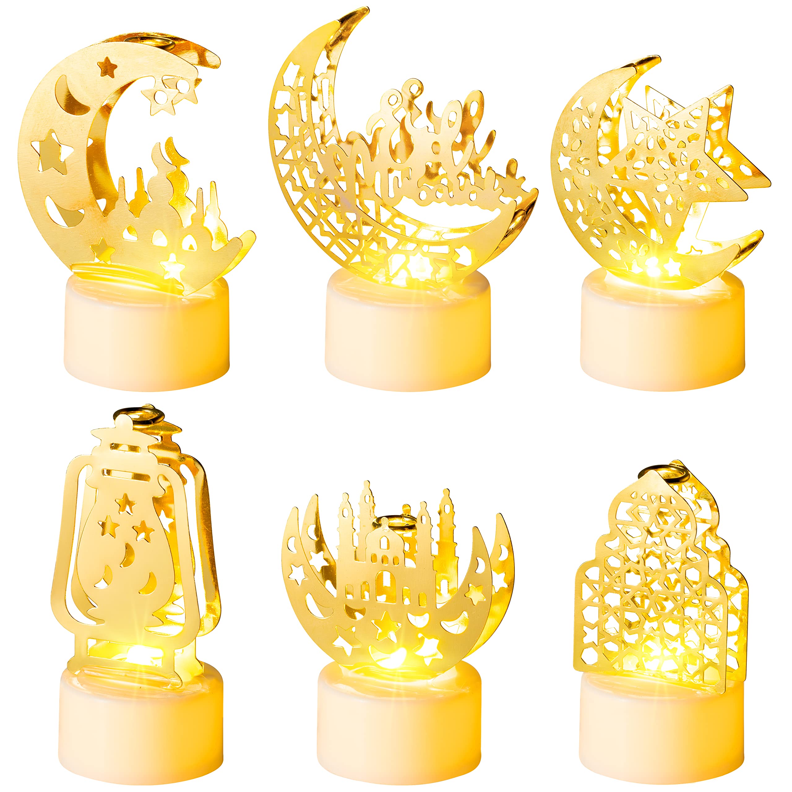 47% Off! CUweipeng Ramadan Mini Lantern 6-Pack for Eid