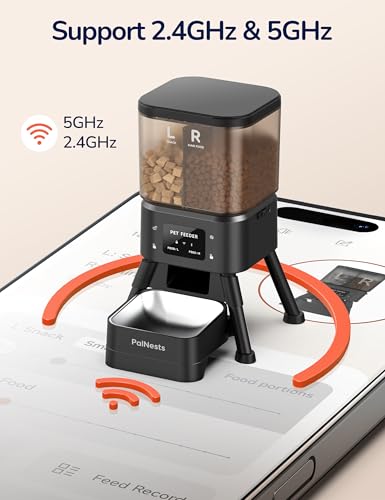 50% Off PalNests Dual Chamber Smart WiFi Cat Feeder - Image 3