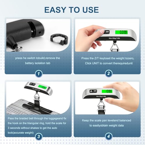 SkyStage Digital Luggage Scale: 71% Off for Travelers - Image 6