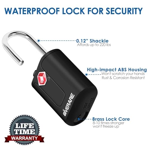 4 Pack TSA Approved Luggage Locks on Sale - 64% Off - Image 6