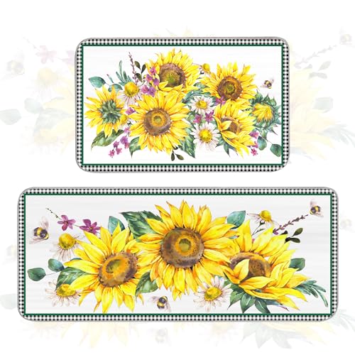 49% Off Sunflower Kitchen Rug Set - Only $8.73 - Image 2