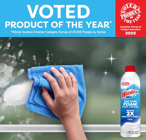 50% Off Windex Fast Shine Foam Glass Cleaner 6-Pack - Image 4