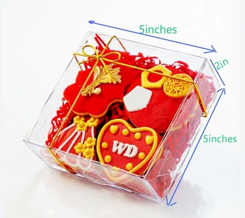 25-Pack Clear Bakery Boxes – Perfect for Treats & Gifts - Image 3