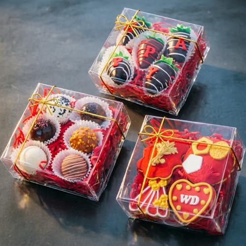 25-Pack Clear Bakery Boxes – Perfect for Treats & Gifts - Image 4