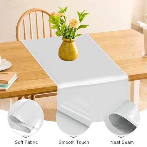 50% Off 10 Pack Satin Table Runners for Wedding/Banquet - Image 3