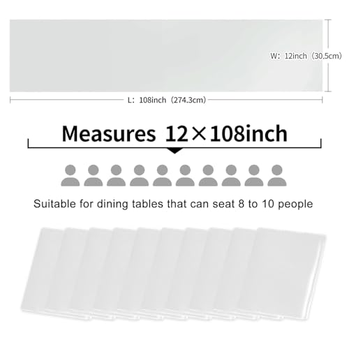 50% Off 10 Pack Satin Table Runners for Wedding/Banquet - Image 4