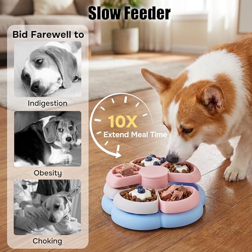 ZOMISIA Slow Feeder Dog Bowl: 30% Off & Non-Slip Design - Image 3