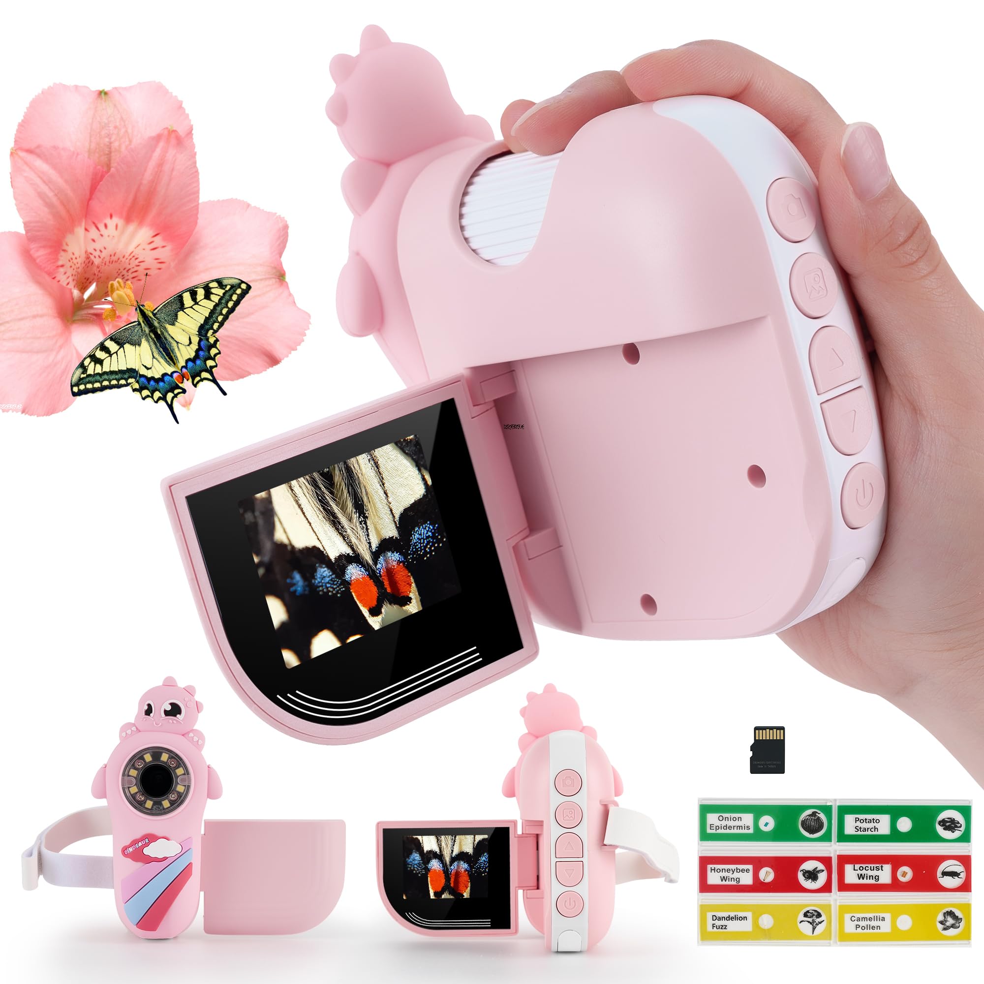 Save 6.64: TINYLENS Dino Microscope for Kids 1000x