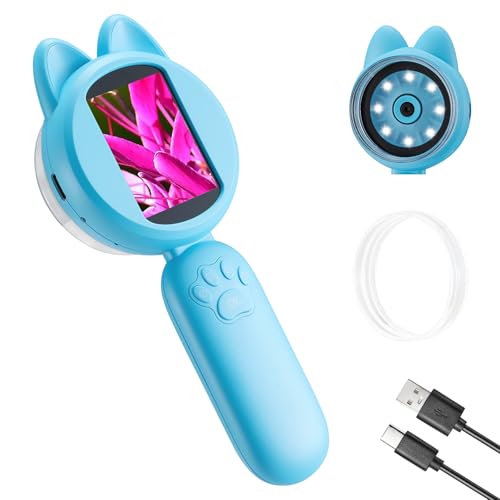 QXQXIN Kids Microscope 30X Digital Pocket Microscope on Sale - Image 2