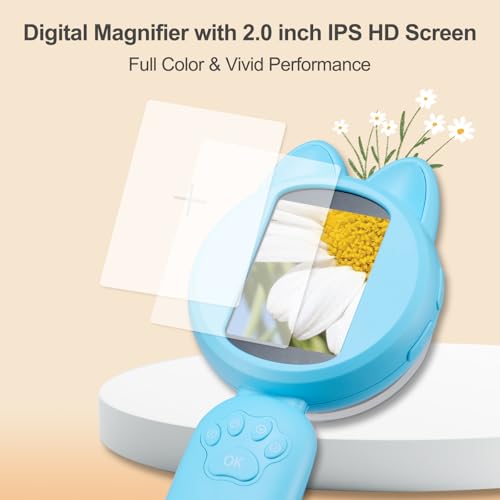 QXQXIN Kids Microscope 30X Digital Pocket Microscope on Sale - Image 3