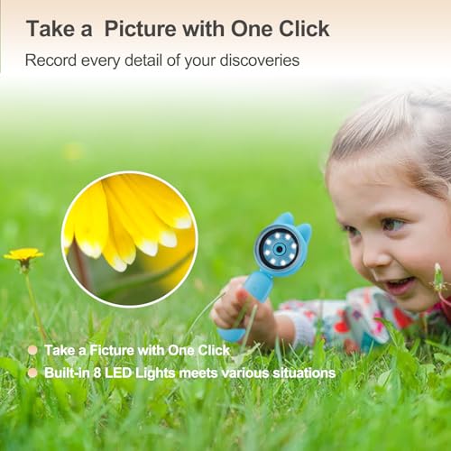 QXQXIN Kids Microscope 30X Digital Pocket Microscope on Sale - Image 7
