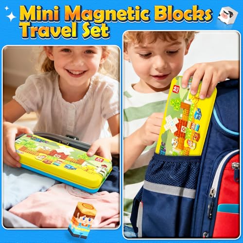 25% Off Soyee Magnetic Blocks Travel Toy for Kids 3-8 - Image 3