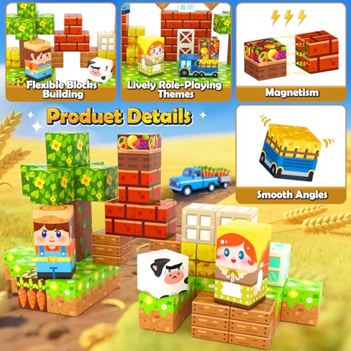 25% Off Soyee Magnetic Blocks Travel Toy for Kids 3-8 - Image 4