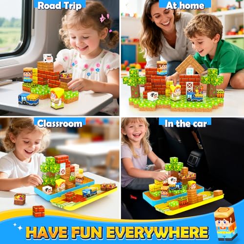 25% Off Soyee Magnetic Blocks Travel Toy for Kids 3-8 - Image 5