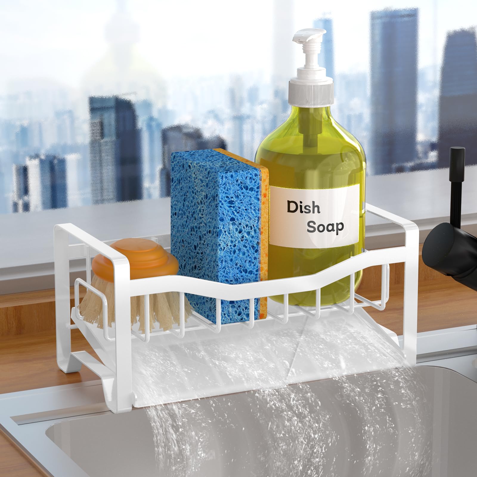 Maifan Kitchen Sink Caddy: 33% Off with Auto Drain Tray