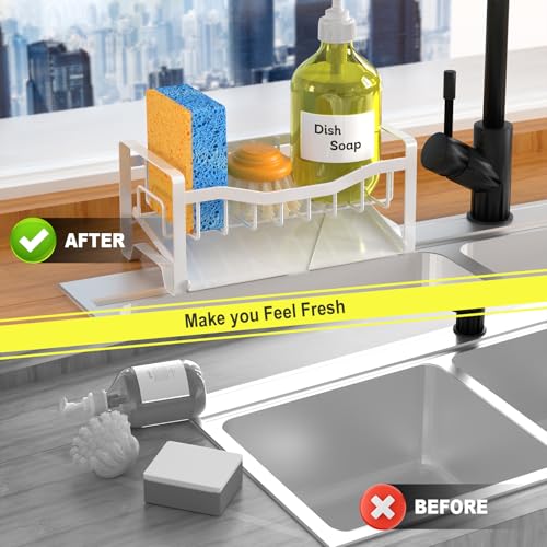 Maifan Kitchen Sink Caddy: 33% Off with Auto Drain Tray - Image 6
