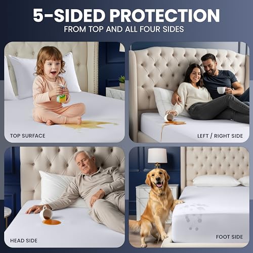 40% Off Utopia Bedding King Mattress Protector - Image 6