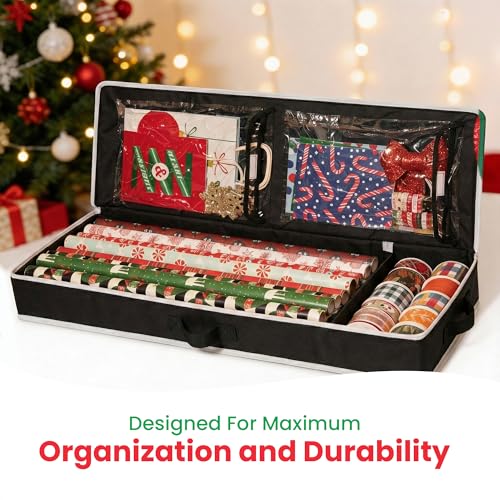 57% Off Handy Laundry Gift Wrap Storage Organizer - Image 4